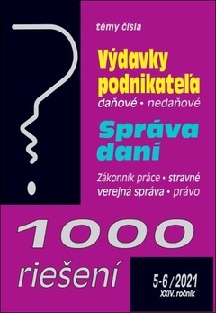 obálka: 1000 riešení 5-6/2021