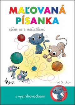 obálka: Maľovaná písanka-učíme sa s mačiatkami