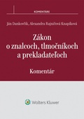 obálka: Zákon o znalcoch, tlmočníkoch a prekladateľoch