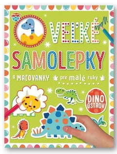 obálka: Dino - Veľké samolepky pre malé ruky