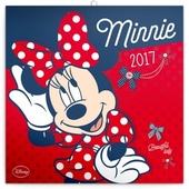 obálka: Minnie - nástěnný kalendář 2017