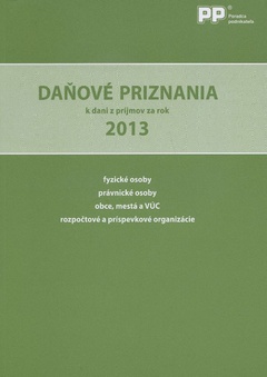 obálka: Daňové priznania k dani z príjmov za rok 2013