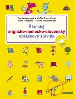 obálka: Školský anglicko-nemecko-slovenský obrázkový slovník