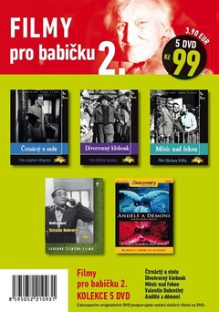 obálka: Filmy pro babičku 2. - 5 DVD pošetka