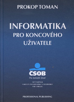 obálka:  Informatika pro koncového uživatele 