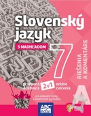 obálka: Slovenský jazyk 7 A pre základné školy a sekundu Riešenia a komentáre