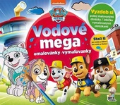 obálka: Vodové mega omalovánky Tlapková Patrola