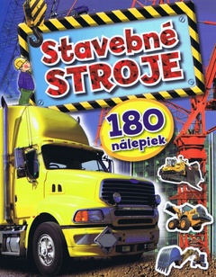 obálka: Stavebné stroje - 180 nálepiek