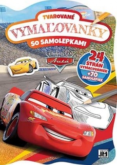 obálka: Tvarované vymaľovanky/ Cars 2