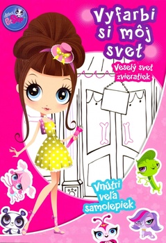 obálka: Littlest Pet Shop-Veselý svet zvieratiek-Vyfarbi si môj svet