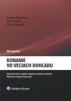 obálka: Konanie vo veciach dohľadu