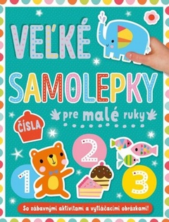 obálka: Čísla - veľké samolepky pre malé ruky