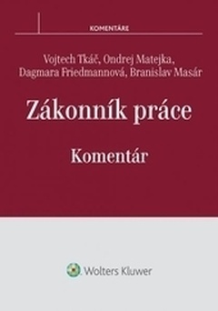 obálka: Zákonník práce - komentár