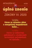 obálka: Aktualizácia IV/1 2020 - Zákon o energetickej hospodárnosti budov, Všeobecné technické požiadavky na výstavbu