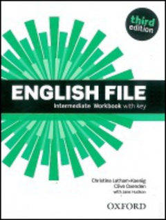 obálka: English File Intermediate Workbook with key