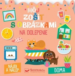 obálka: Doma - môj zošit s obrázkami na dolepenie