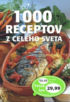 obálka: 1000 receptov z celého sveta