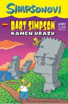 obálka: Simpsonovi - Bart Simpson 6/2017 - Kámen úrazu