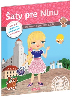 obálka: Šaty pre NINU - Kniha samolepiek