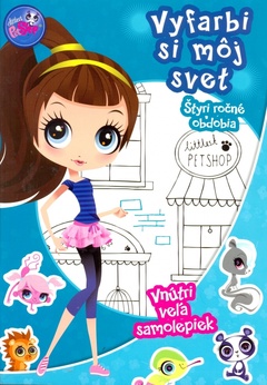 obálka: Littlest Pet Shop-Štyri ročné obdobia-Vyfarbi si môj svet