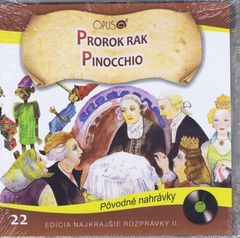 obálka: CD-Najkrajšie rozprávky 22 - Prorok rak, Pinocchio