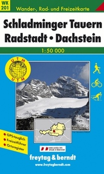 obálka: 201 Schladminger Tauern 1:50 000