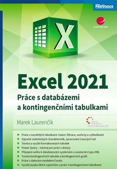 obálka: Excel 2021 - Práce s databázemi a kontingenčními tabulkami