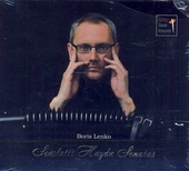 obálka: Boris Lenko:  Scarlatti Haydn Sonatas