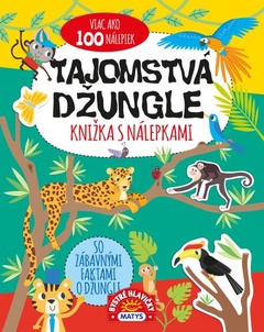 obálka: Tajomstvá džungle – knižka s nálepkami – viac ako 100 nálepiek!