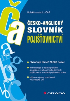 obálka: Česko–anglický slovník pojišťovnictví