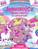 obálka: Jednorožce - krajina sladkostí so samolepkami