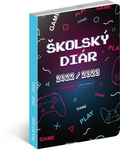 obálka: Školský diár 2022/2023 - Gamer