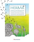 obálka: Herbář omalovánkový - Relaxační omalovánky pro dospělé