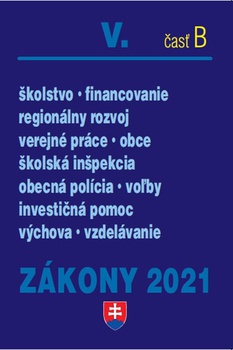 obálka: Zákony V-B/2021