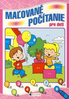 obálka: Maľované počítanie pre deti - ružové