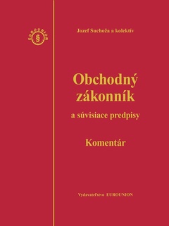 obálka: Obchodný zákonník a súvisiace predpisy, komentár – 4.vydanie