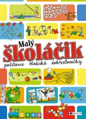 obálka: Malý školáčik - počítanie, bludiská, dokresľovačky