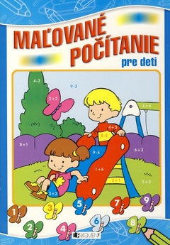 obálka: Maľované počítanie pre deti - modré