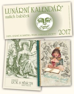 obálka: Lunární kalendář 2017 + Snář + Desátý rok s měsícem