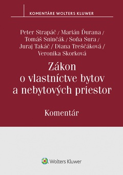 obálka: Zákon o vlastníctve bytov a nebytových priestorov - komentár