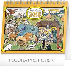 obálka: Josef Lada Zvířátka - stolní kalendář 2018