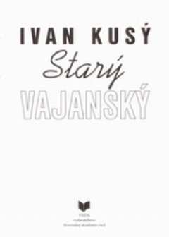 obálka: Starý Vajanský