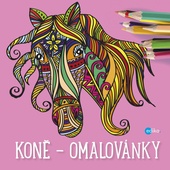 obálka: Koně - omalovánky