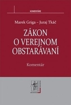 obálka: Zákon o verejnom obstarávaní,komentár