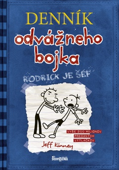 obálka: Denník odvážneho bojka 2: Rodrick je šéf, 3. vydanie