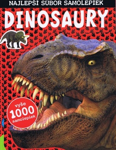 obálka: Dinosaury, najlepší súbor samolepiek