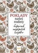 obálka: Poklady našej rodiny, zápisník najlepších receptov