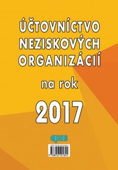 obálka: Účtovníctvo neziskových organizácií na rok 2017