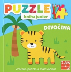 obálka: Divočina - Puzzle kniha junior