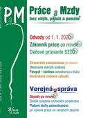 obálka: Práce a mzdy 3/2020 Zmeny v zákonníku práce v roku 2020, Odvody v roku 2020, Odpady po novom